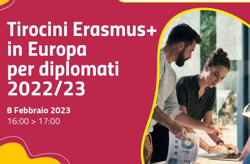  #DistantiMaInformati – Tirocini Erasmus+ per diplomandi 2022/23!