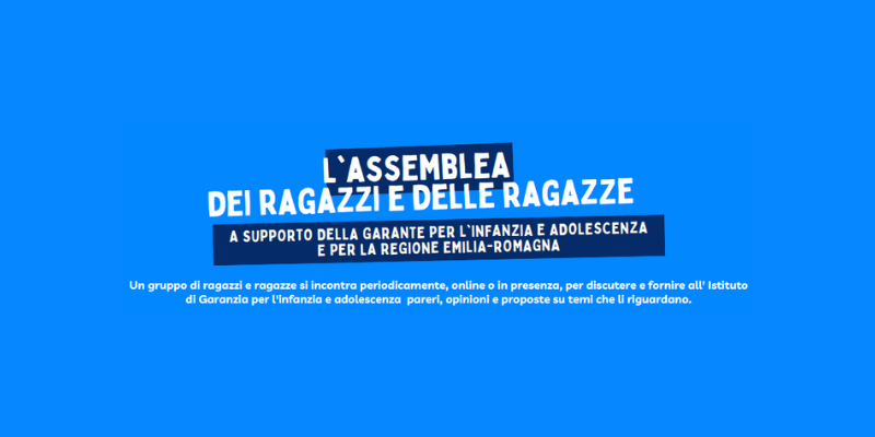  Candidature aperte per l’Assemblea dei ragazzi e delle ragazze