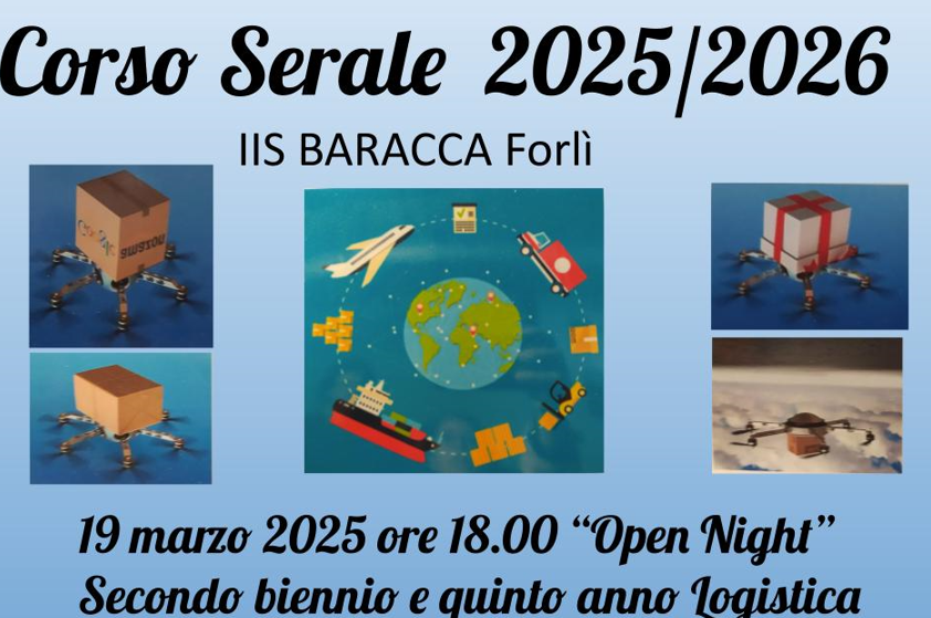  Open Night corso serale indirizzo Logistica